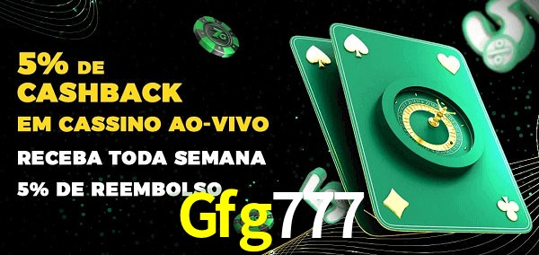 Promoções do cassino ao Vivo Gfg777